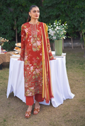 Humdum | Gardenia Lawn 24 | Printkari Lawn PLG 03 - by - Libasekhas UK - Registered Vendor of : HumDum - 100% Original Designer Dresss