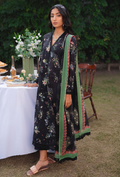 Humdum | Gardenia Lawn 24 |Printkari Lawn - PLG 01 - by - Libasekhas UK - Registered Vendor of : HumDum - 100% Original Designer Dresss