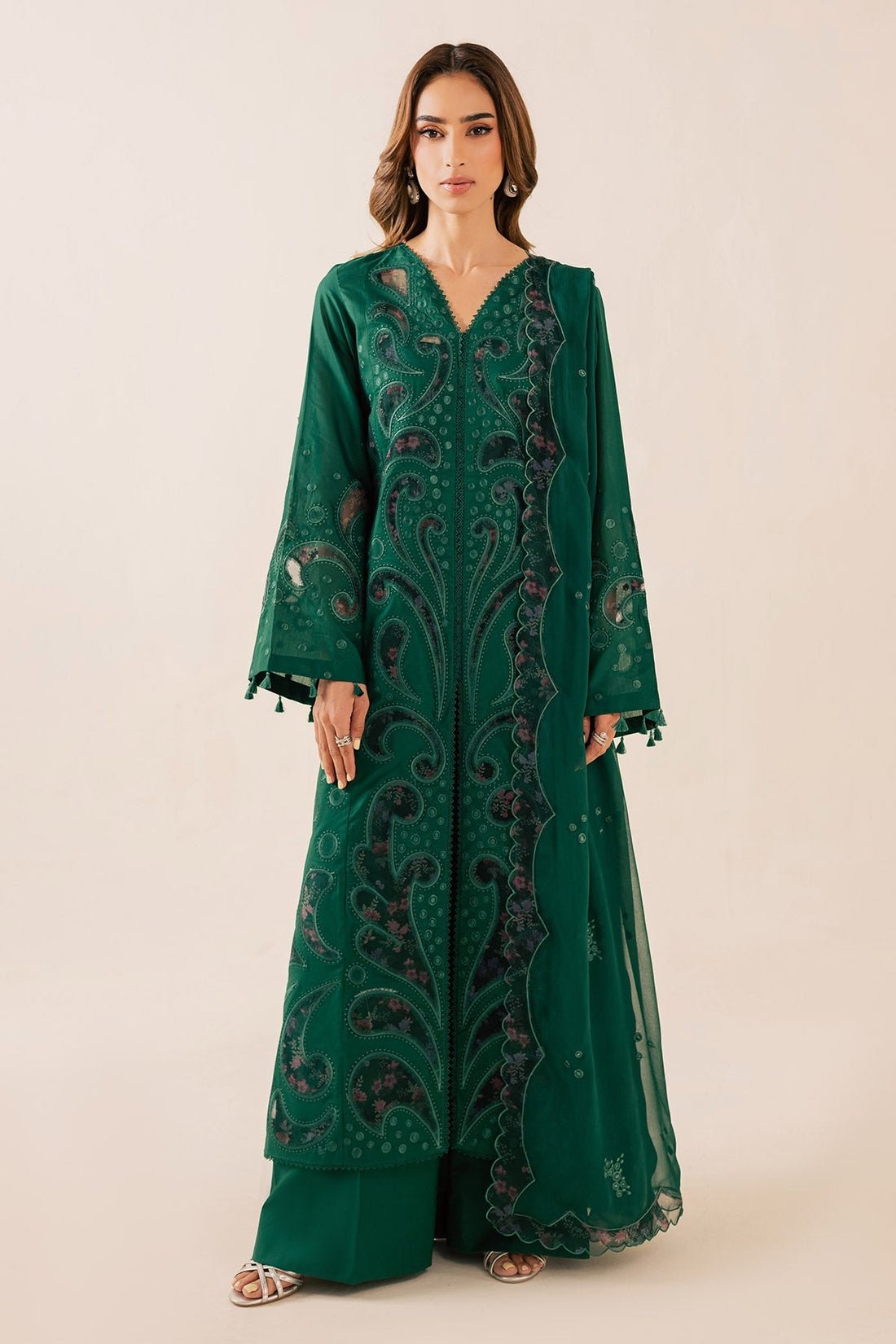 Nureh | Shades of Summer | NP-757 - by Libasekhas UK - Registered Vendor of : Nureh - 100% Original Designer Dress