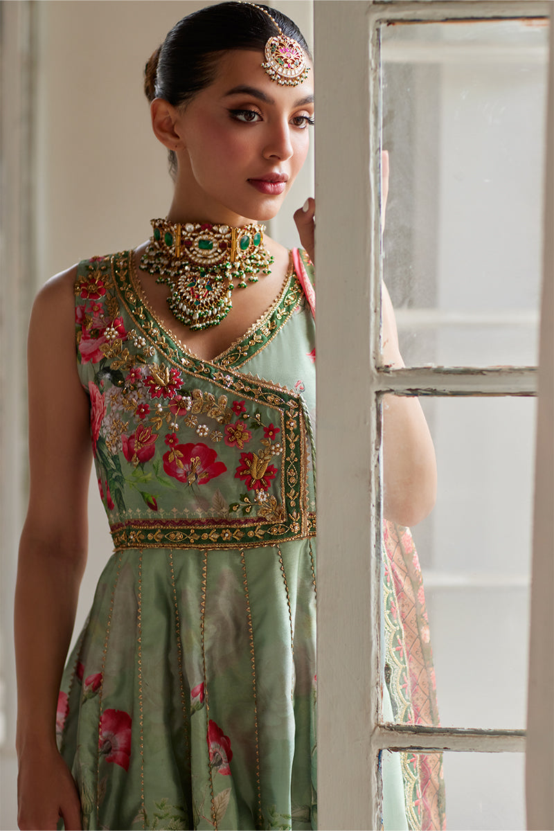 Mina Hassan | Formal Dholki Collection | Amira - by - Libasekhas UK - Registered Vendor of : Mina Hassan - 100% Original Designer Dresss