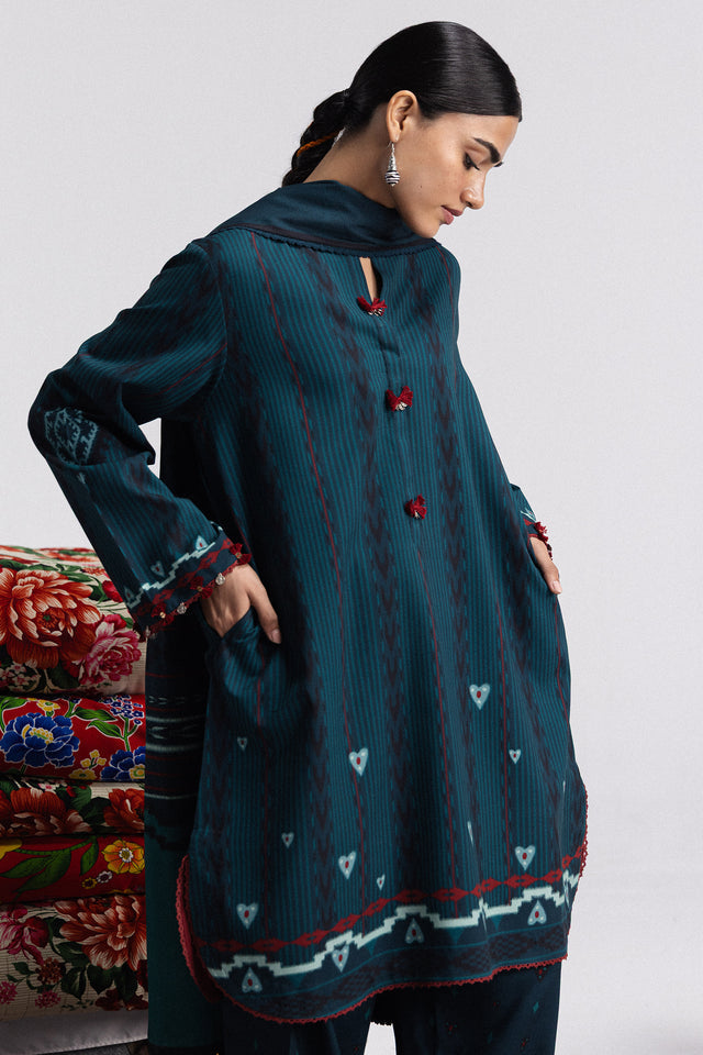 Zara ShahJahan | Coco Prints Winter 26 | Leela-10B - by Libasekhas UK - Registered Vendor of : Zara ShahJahan - 100% Original Designer Dress