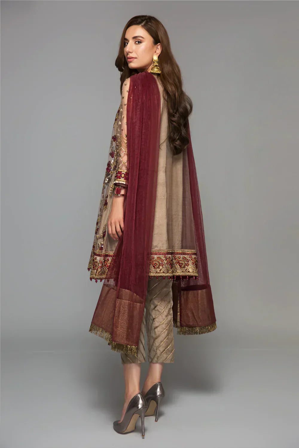 Baroque | Formals Collection | UF-14 - by - Libasekhas UK - Registered Vendor of : Baroque - 100% Original Designer Dresss
