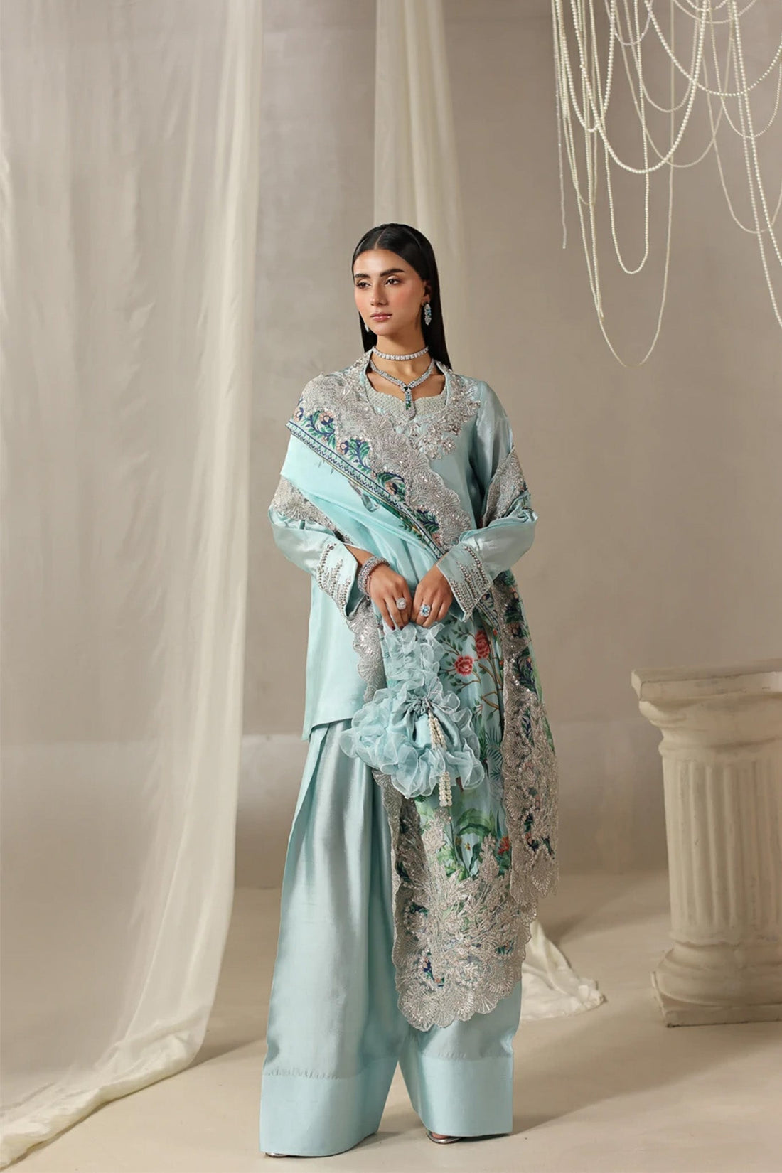 Musferah Saad | Into Twilight | Moonlit Whisper - by Libasekhas UK - Registered Vendor of : Musferah Saad - 100% Original Designer Dress