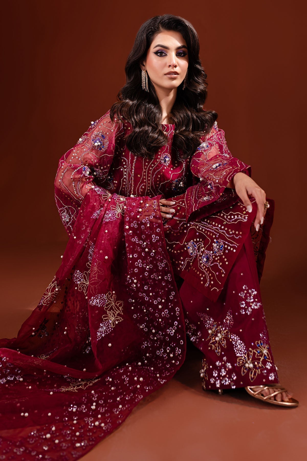 Nureh | Tiny Twinkles | NP-469 - by - Libasekhas UK - Registered Vendor of : Nureh - 100% Original Designer Dresss