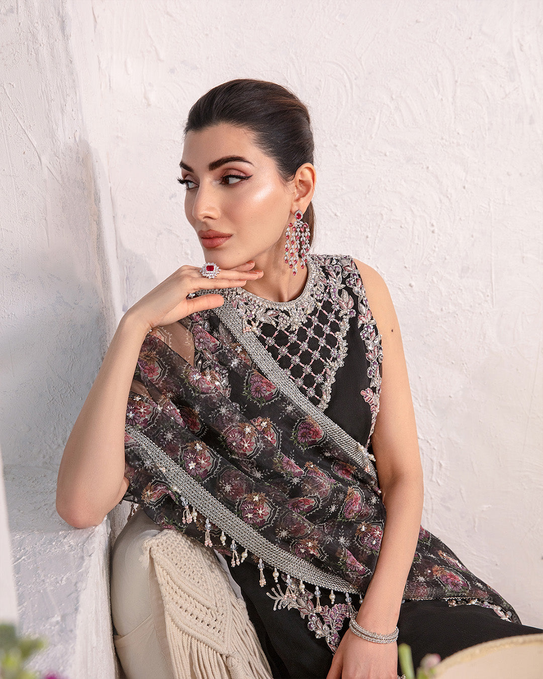 Faiza Saqlain | Lenora Luxury Pret | Cherine - by - Libasekhas UK - Registered Vendor of : Faiza Saqlain - 100% Original Designer Dresss