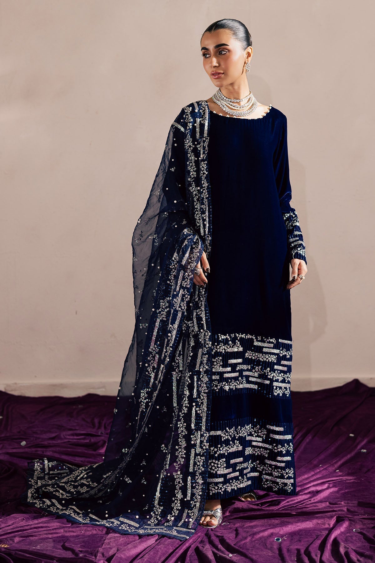 Nureh | Wedding Formals | FP-157 - by Libasekhas UK - Registered Vendor of : Nureh - 100% Original Designer Dress