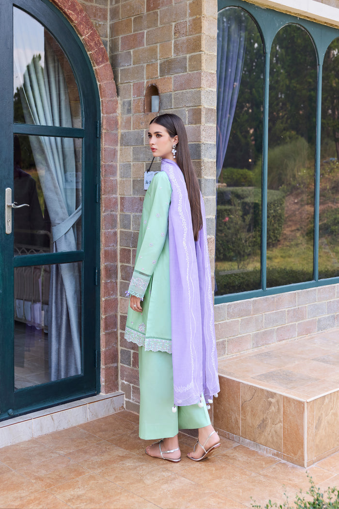 Farasha | Sorine Summer 26 | Aqua Cloud - by Libasekhas UK - Registered Vendor of : Farasha - 100% Original Designer Dress