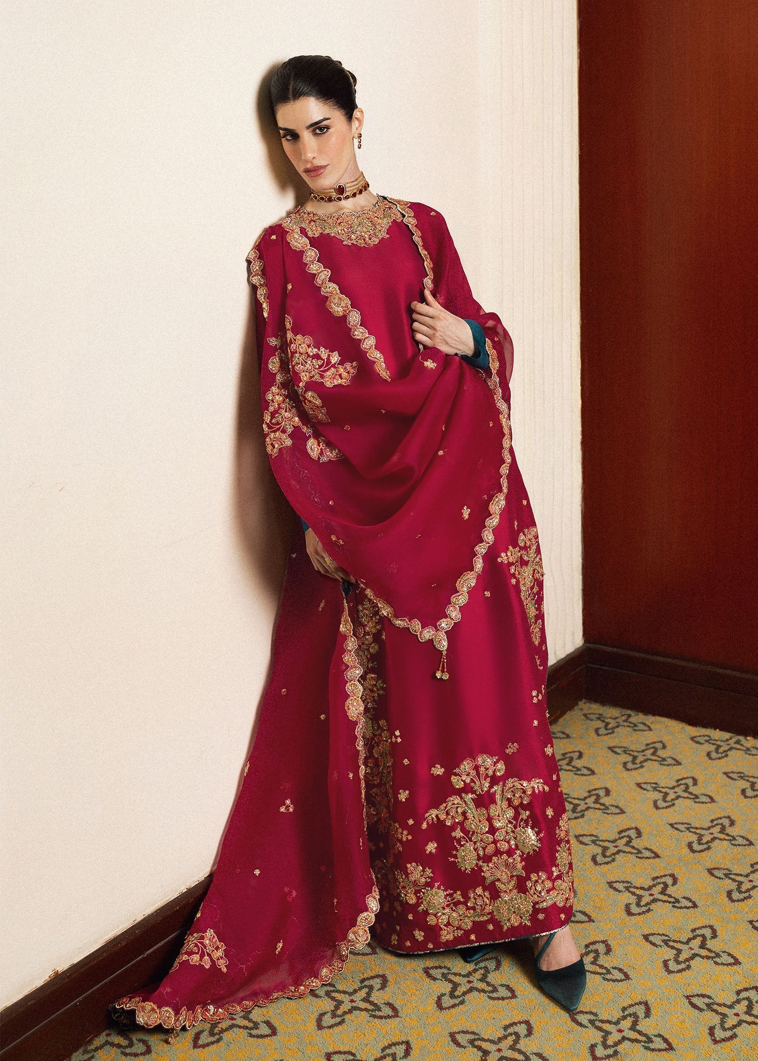 Hussain Rehar | Luxury Pret 26 | Luniere - by Libasekhas UK - Registered Vendor of : Hussain Rehar - 100% Original Designer Dress