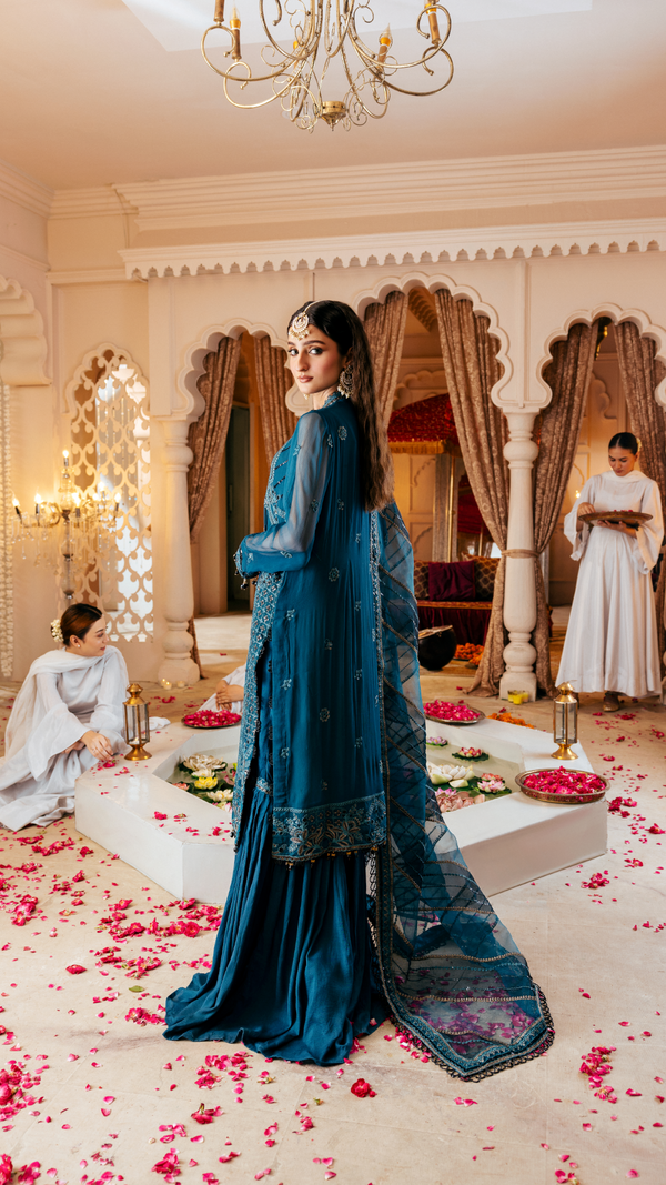 Zebtan | Zircon Wedding Formals | ZARTASHA ZQ-03 - by - Libasekhas UK - Registered Vendor of : Zebtan - 100% Original Designer Dresss