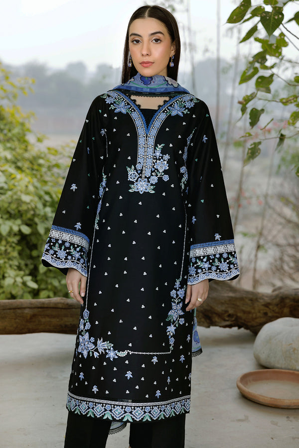 Farasha | Summer Weaves Embroidered Lawn | Ashen Light - by - Libasekhas UK - Registered Vendor of : Farasha - 100% Original Designer Dresss
