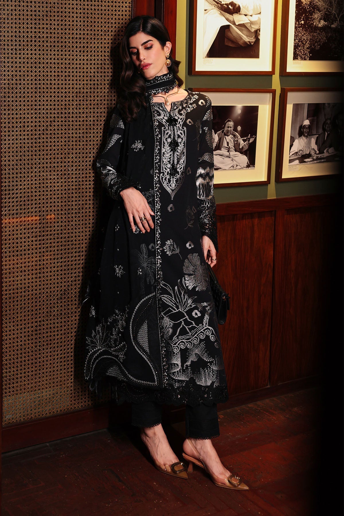 Nureh | Exclusive Jacquard | NE-227 - by Libasekhas UK - Registered Vendor of : Nureh - 100% Original Designer Dress