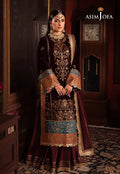 Asim Jofa | Makhmal Wedding Velvet 23 | AJMM-09 - by - Libasekhas UK - Registered Vendor of : Asim Jofa - 100% Original Designer Dresss