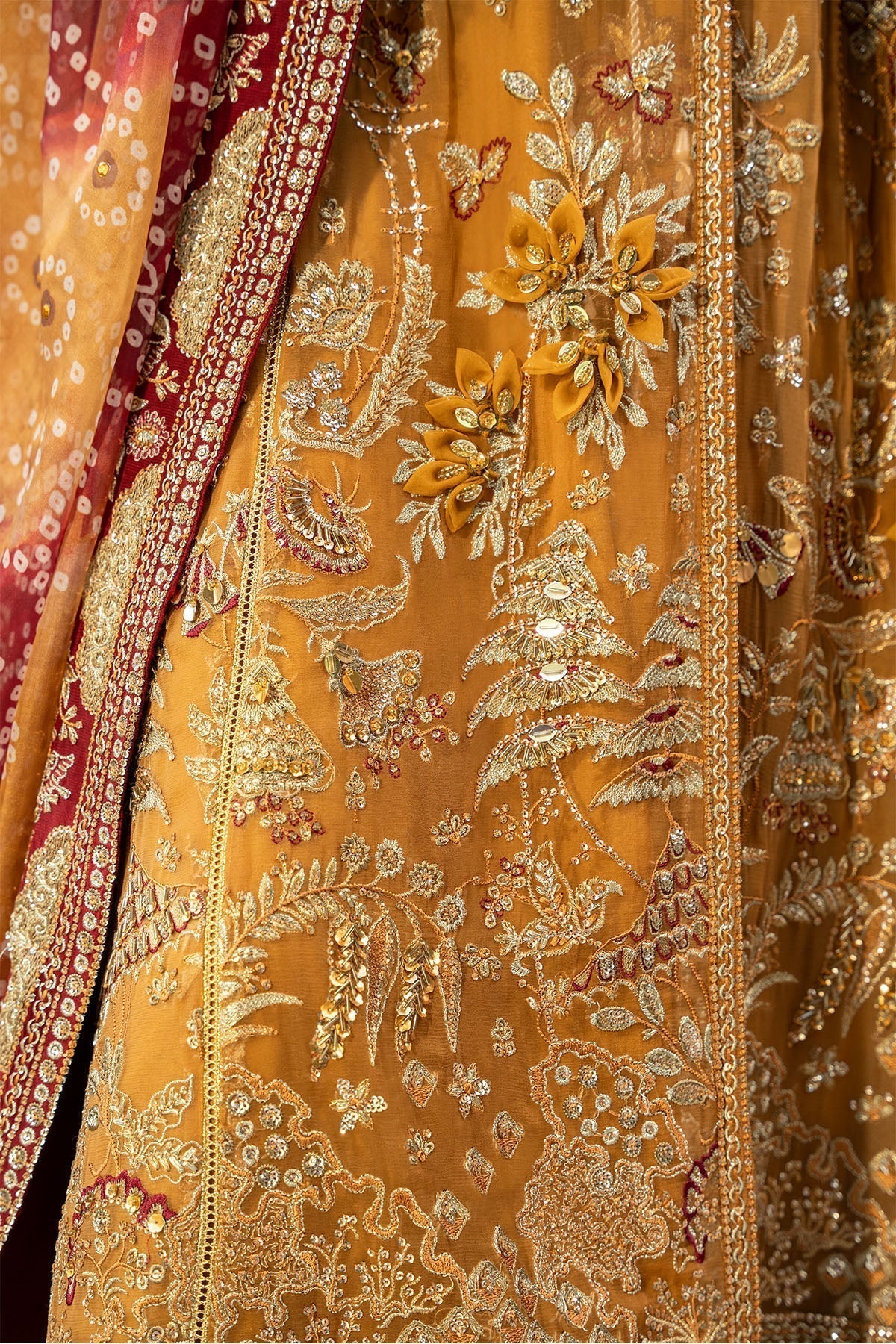 Nureh | Jhoomro Wedding Formals | NL-52 - ZAWIYA - by - Libasekhas UK - Registered Vendor of : Nureh - 100% Original Designer Dresss
