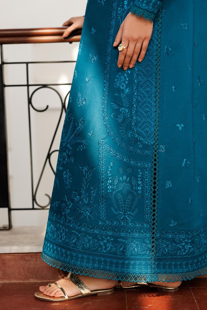 Emaan Adeel | Mirabelle Festive Luxury Lawn | FLORAISON - by Libasekhas UK - Registered Vendor of : Emaan Adeel - 100% Original Designer Dress
