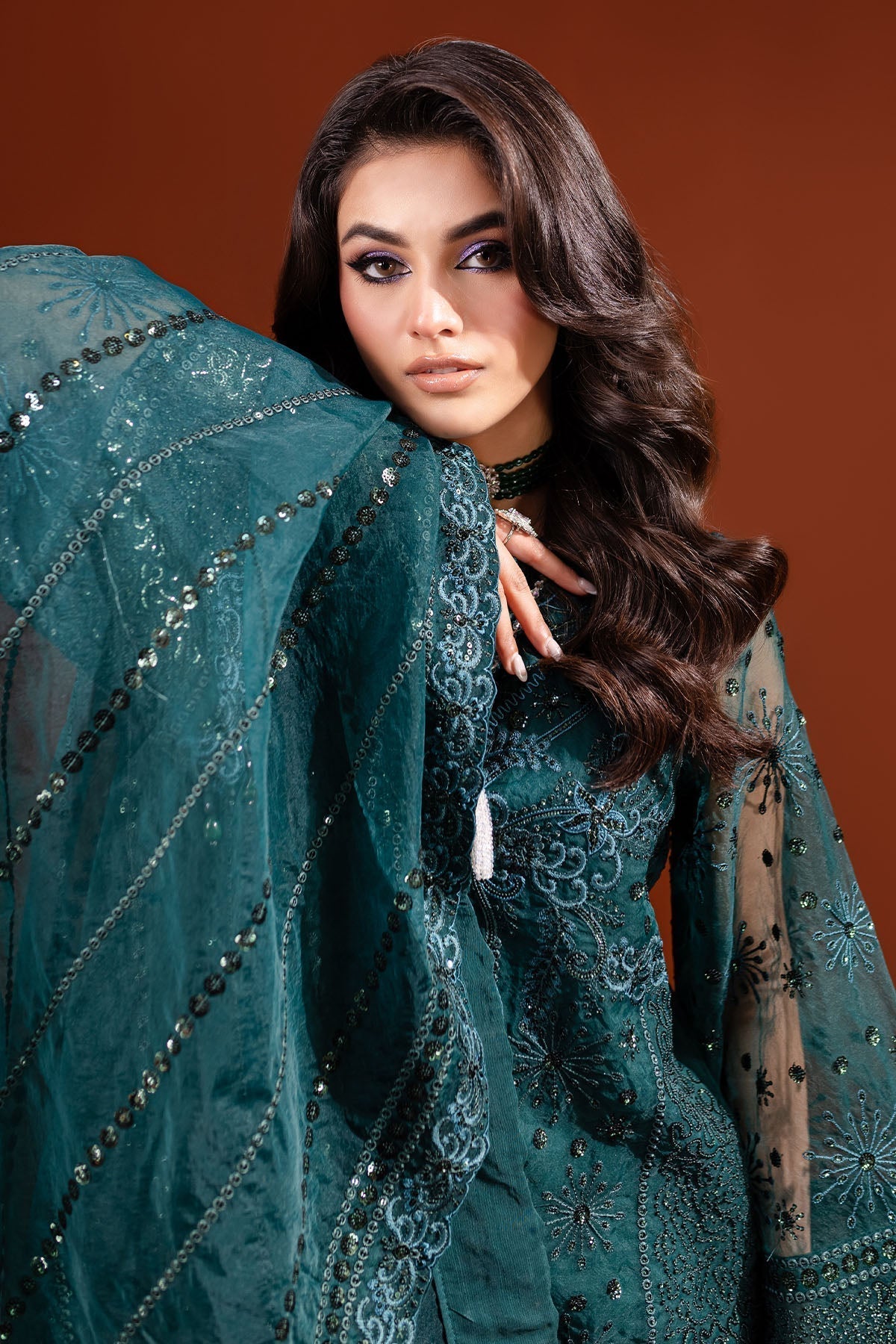 Nureh | Fancy Formals | NP-472 - by - Libasekhas UK - Registered Vendor of : Nureh - 100% Original Designer Dresss