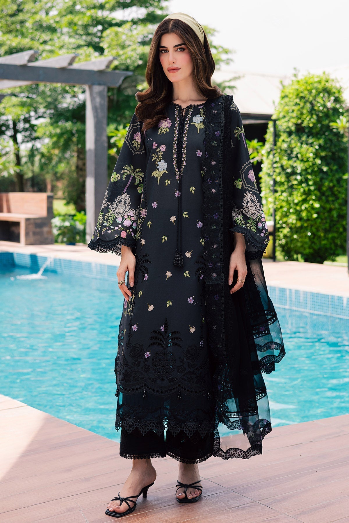 Nureh | Raha Lawn | NE-263 - by Libasekhas UK - Registered Vendor of : Nureh - 100% Original Designer Dress
