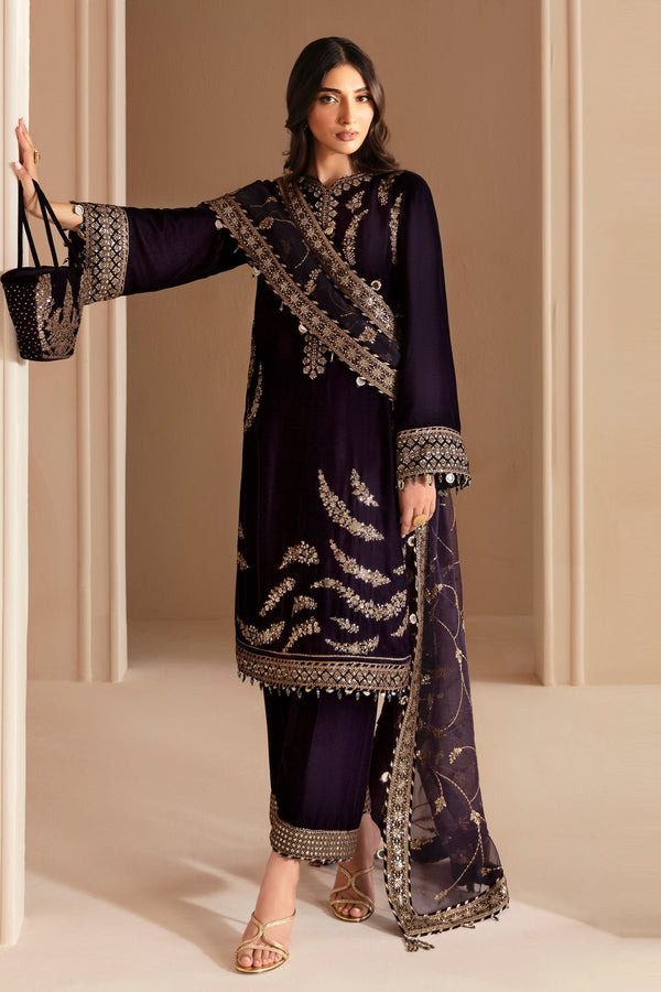 Jazmin | Velvet Edit 24 | Velvet Formal VF-2026 - by - Libasekhas UK - Registered Vendor of : Jazmin - 100% Original Designer Dresss