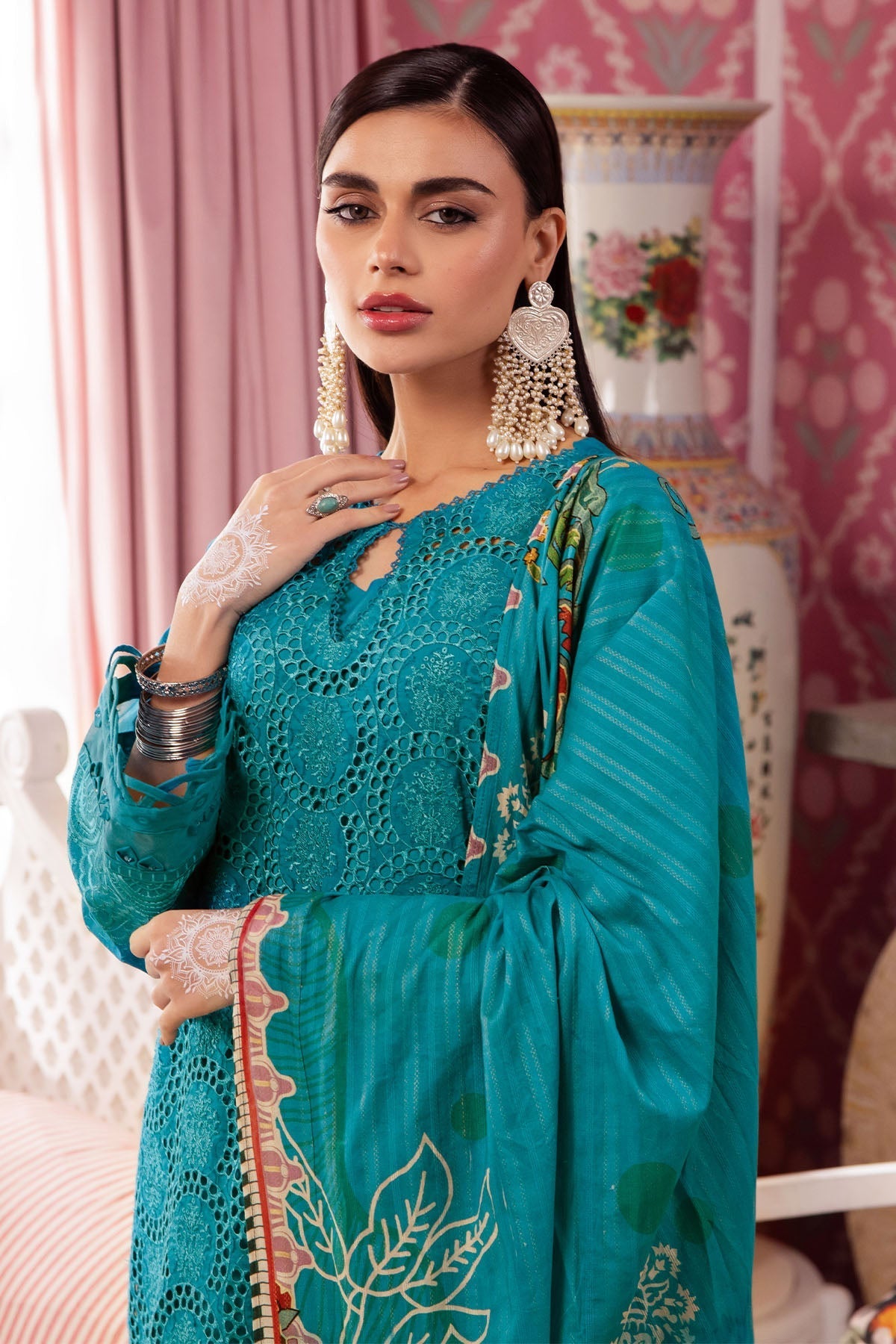 Nureh | Maya Lawn | NS-108 - by - Libasekhas UK - Registered Vendor of : Nureh - 100% Original Designer Dresss