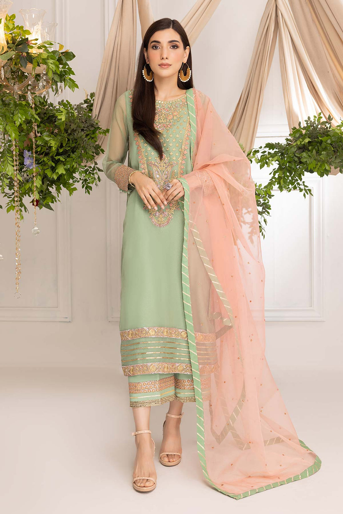 Charizma | Festive Pret | CMA23-14 - by - Libasekhas UK - Registered Vendor of : Charizma - 100% Original Designer Dresss