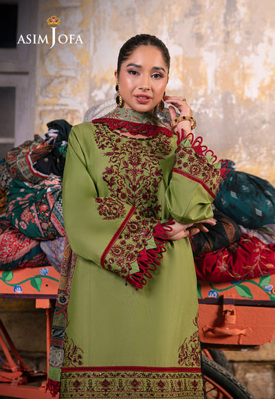 Asim Jofa | Embroidered Lawn Collection | AJAR-33 - by - Libasekhas UK - Registered Vendor of : Asim Jofa - 100% Original Designer Dresss