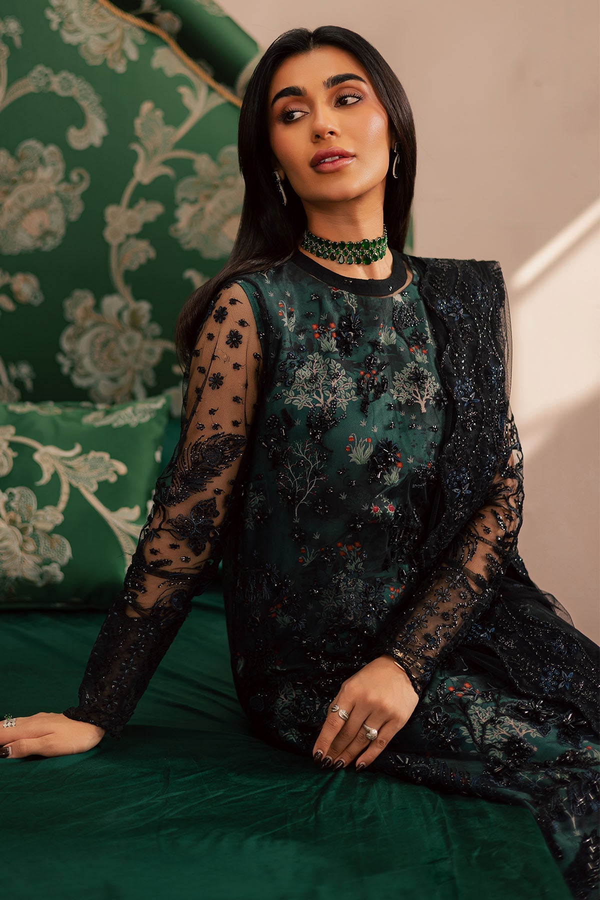 Nureh | Wedding Formals | FP-150 - by Libasekhas UK - Registered Vendor of : Nureh - 100% Original Designer Dress