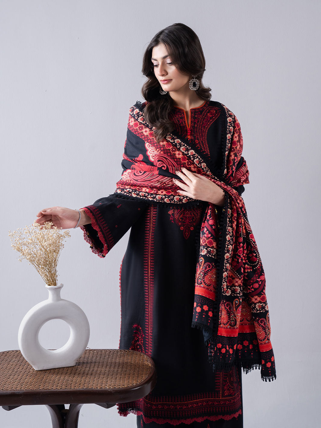 Faiza Faisal | Winter Edit 2024 | ZAREEN - by - Libasekhas UK - Registered Vendor of : Faiza Faisal - 100% Original Designer Dresss