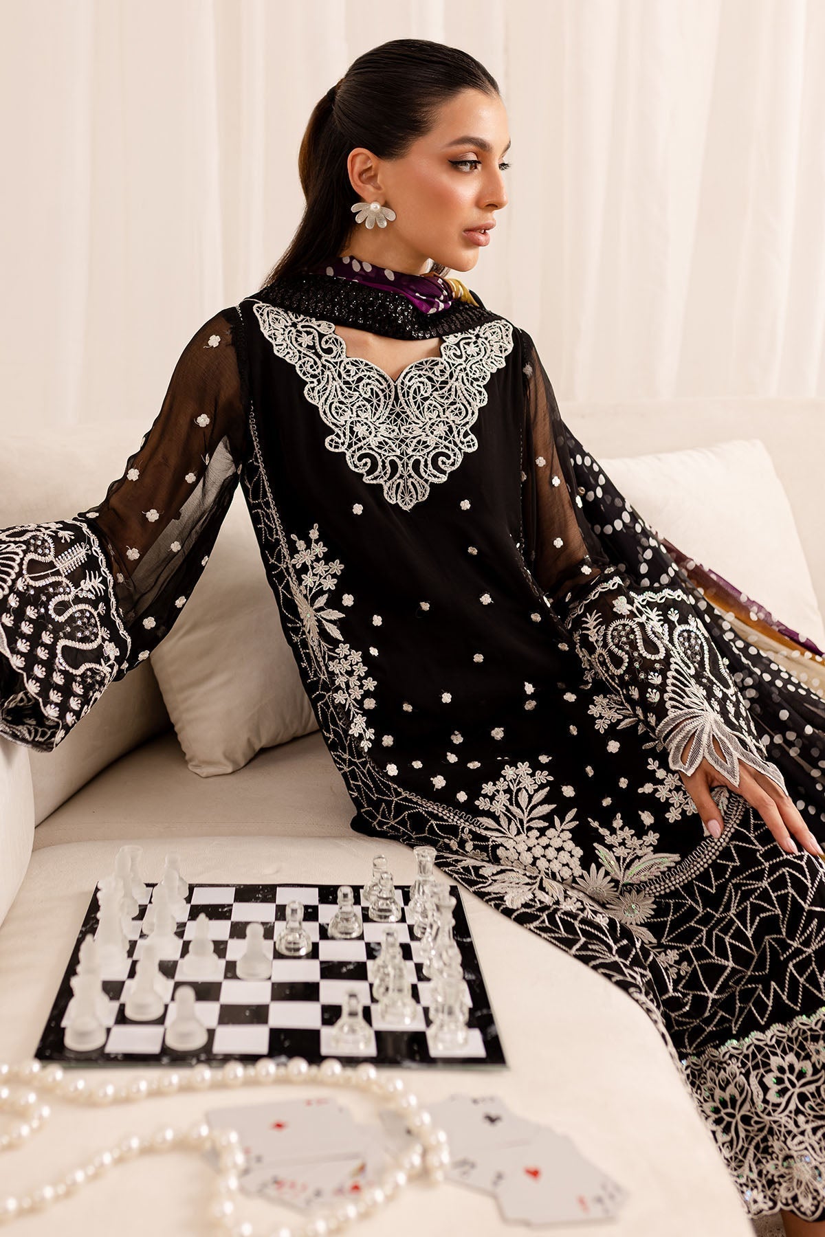 Nureh | Fancy Formals | NP-511 - by - Libasekhas UK - Registered Vendor of : Nureh - 100% Original Designer Dresss