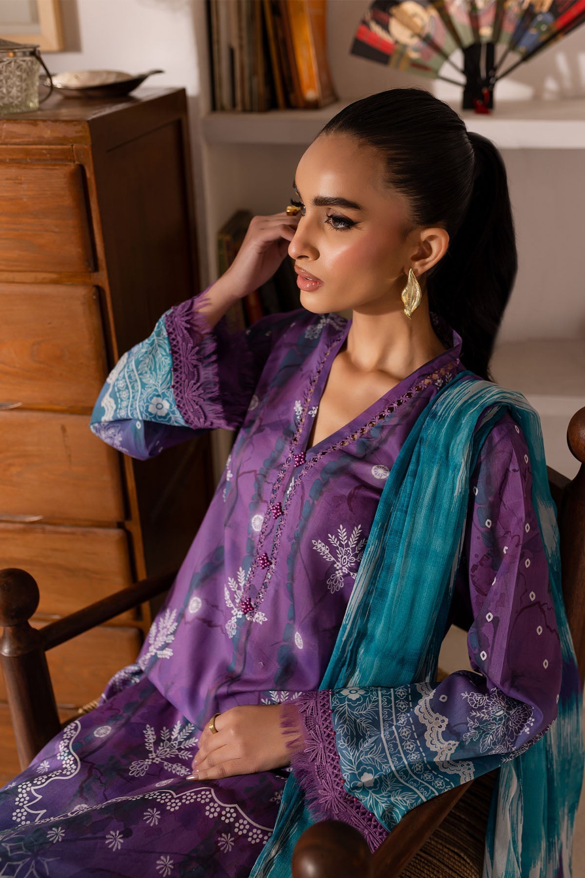 Nureh | Printed Lawn 25 | SP-149 - by - Libasekhas UK - Registered Vendor of : Nureh - 100% Original Designer Dresss