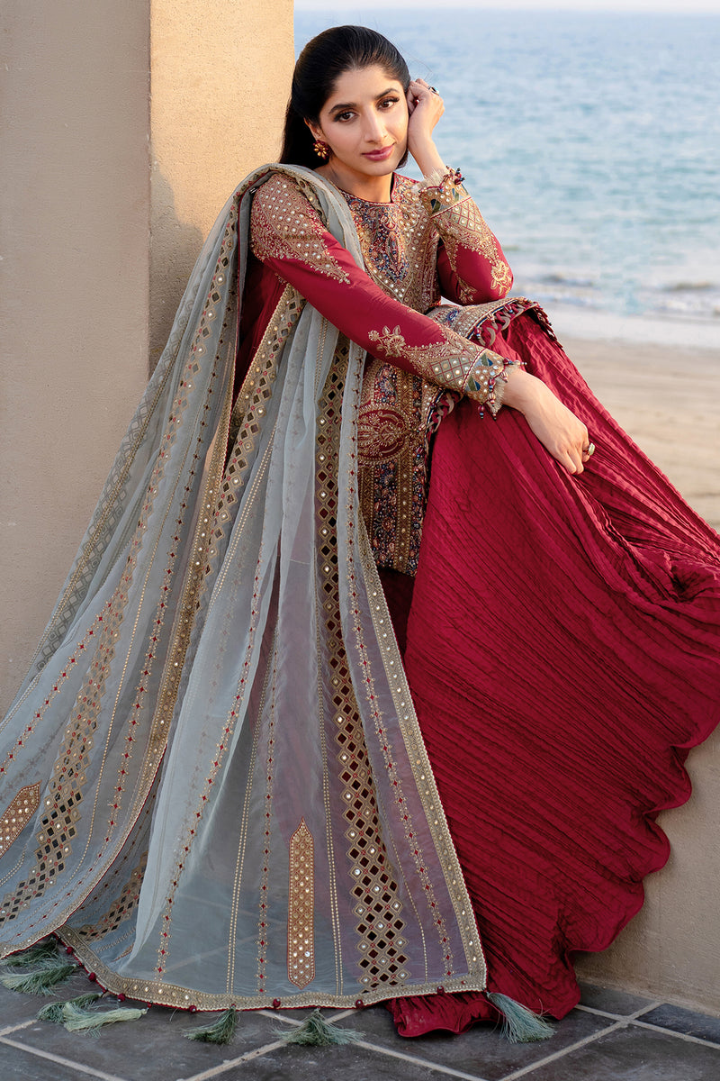 Jazmin | Shahkaar Luxury Lawn 25 | SL25-D5 - by - Libasekhas UK - Registered Vendor of : Jazmin - 100% Original Designer Dresss