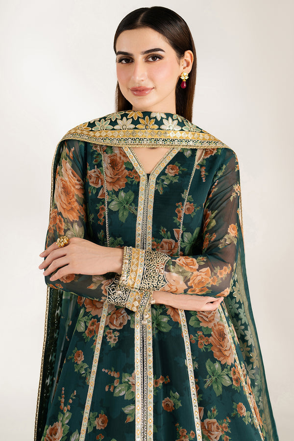 Farasha | Fiorella Formals | Teal Passion - by Libasekhas UK - Registered Vendor of : Farasha - 100% Original Designer Dress