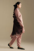 Zara Shahjahan | Coco Winter 25 | Coral-4A - by Libasekhas UK - Registered Vendor of : Zara Shahjahan - 100% Original Designer Dress