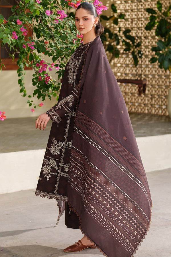 Farasha | Meline Premium Viscose 25 | Autumn Rose - by Libasekhas UK - Registered Vendor of : Farasha - 100% Original Designer Dress