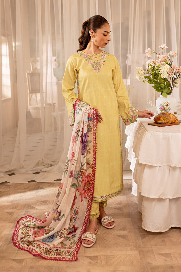 Farasha | Seraya Lawn 24 | FERN - by - Libasekhas UK - Registered Vendor of : Farasha - 100% Original Designer Dresss