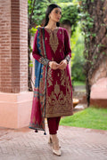 Jazmin | Winter Edition 24 | KHADDAR UW-0069 - by - Libasekhas UK - Registered Vendor of : Jazmin - 100% Original Designer Dresss