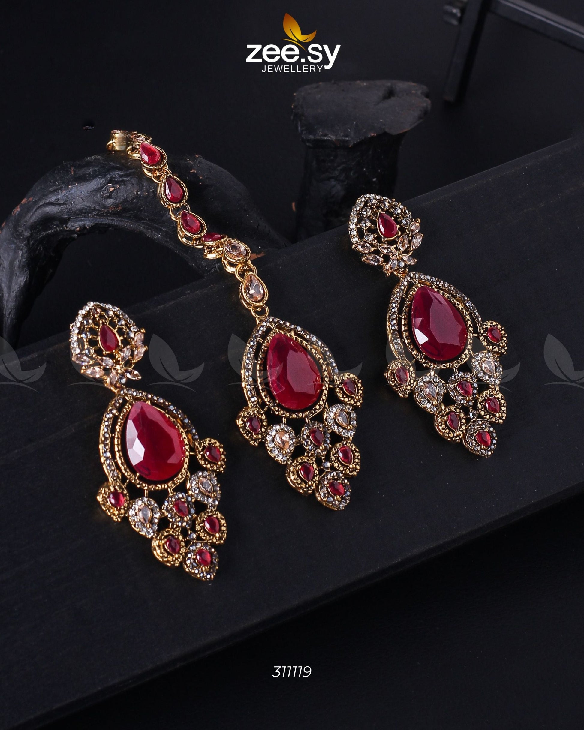 Dangle Earrings - by - Libasekhas UK - Registered Vendor of : Zeesy - 100% Original Designer Dresss