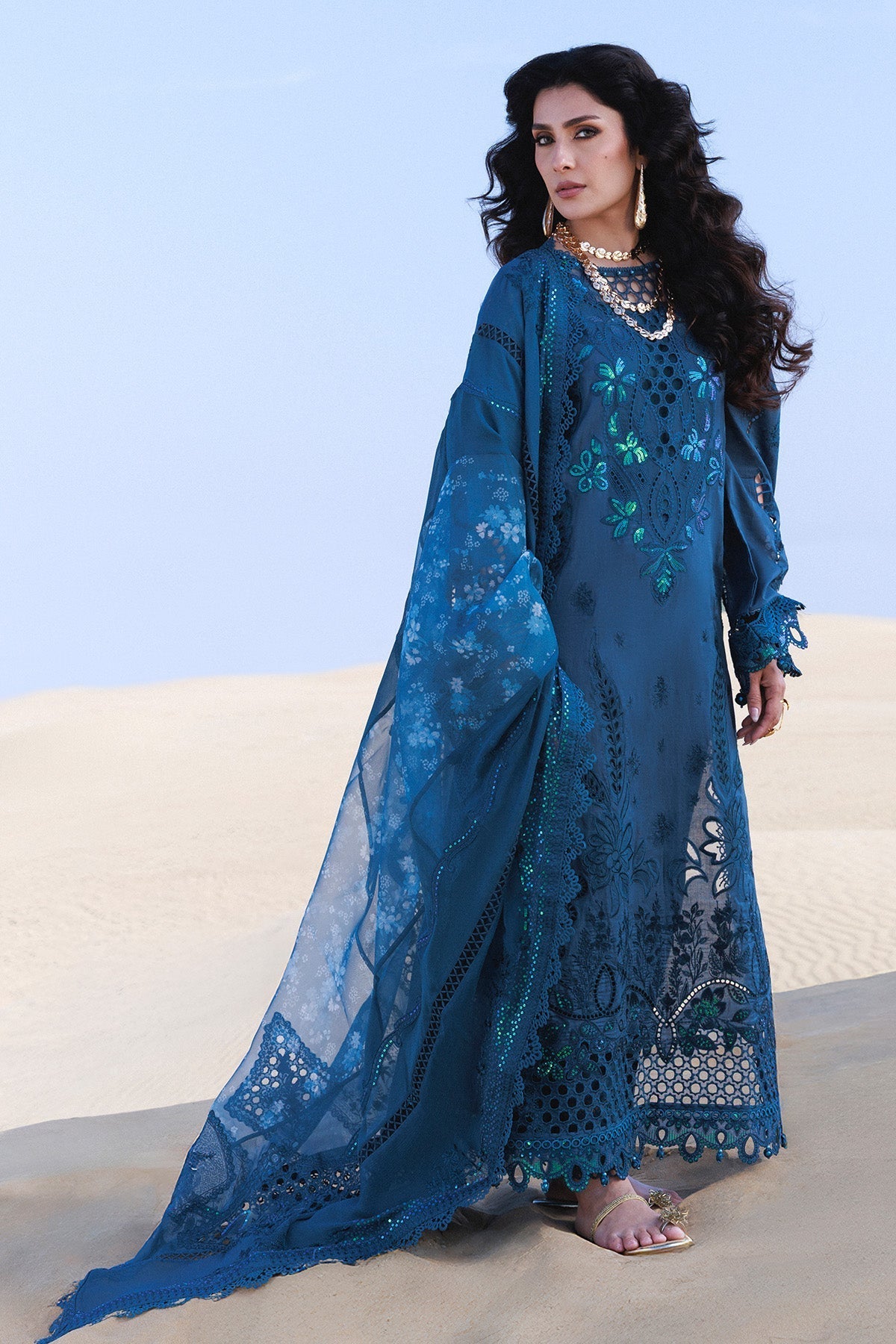 Nureh | Aman Luxe | Kaia NE-229 - by Libasekhas UK - Registered Vendor of : Nureh - 100% Original Designer Dress