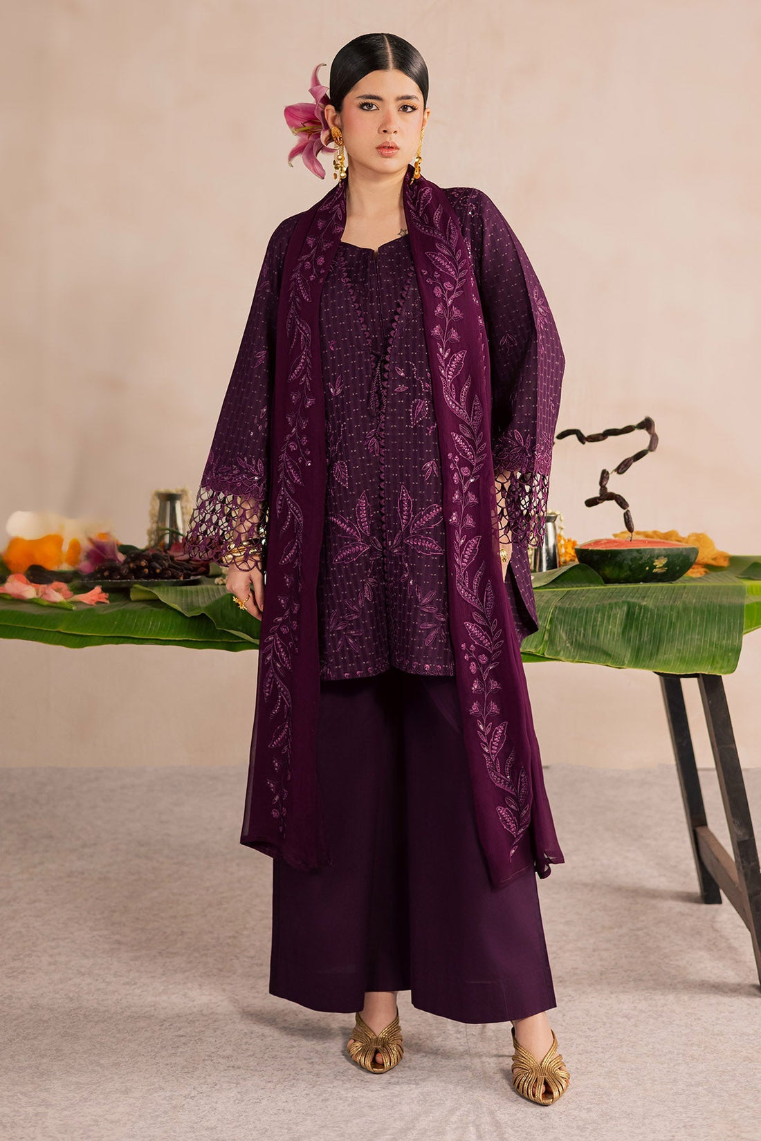 Nureh | Shades of Summer | NP-792 - by Libasekhas UK - Registered Vendor of : Nureh - 100% Original Designer Dress