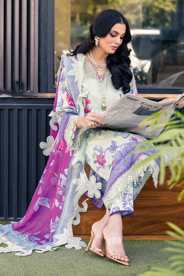Nureh | Glam Girl Lawn | GL-07 - by - Libasekhas UK - Registered Vendor of : Nureh - 100% Original Designer Dresss
