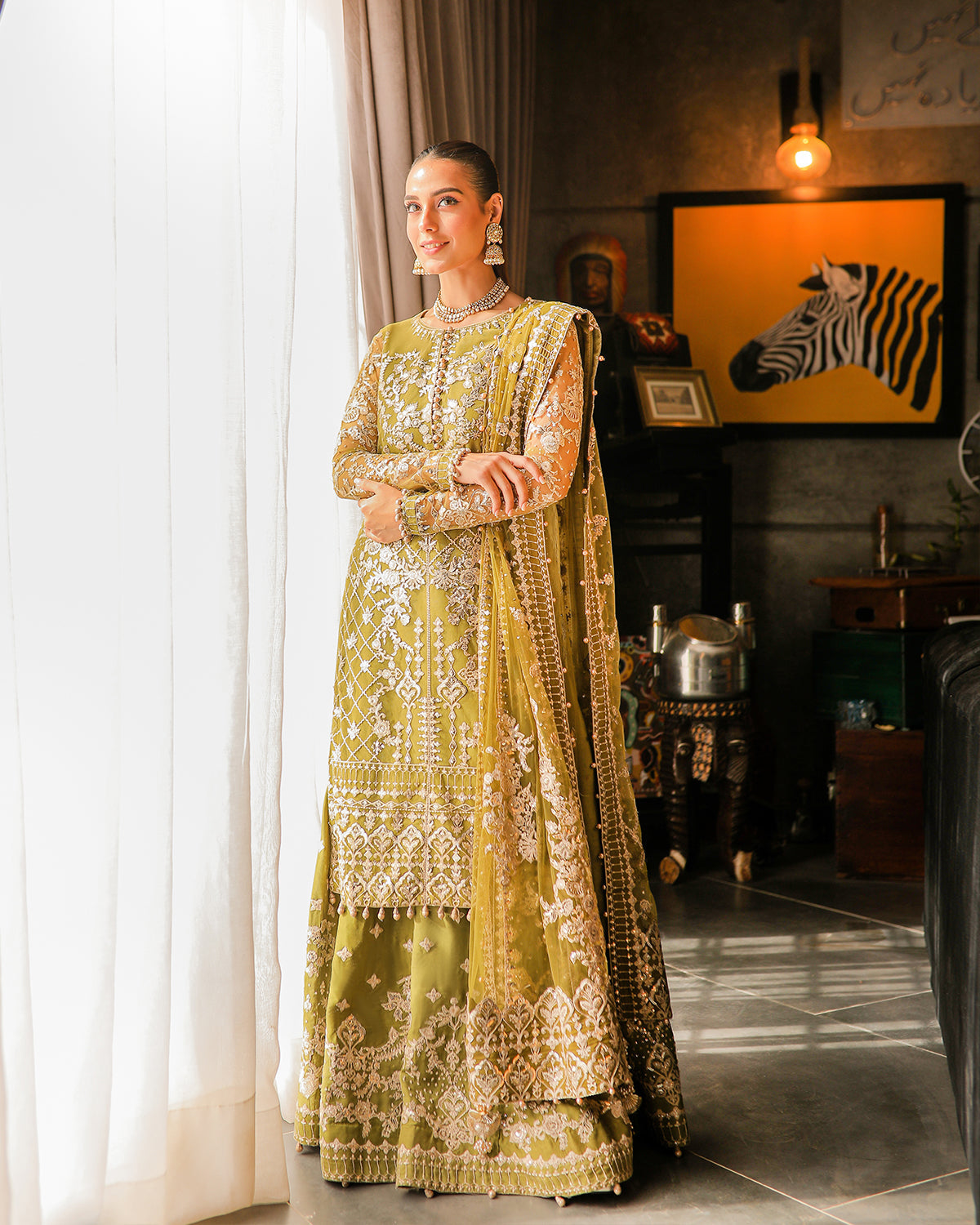 Faiza Saqlain | Nira Festive | Rozhin - by - Libasekhas UK - Registered Vendor of : Faiza Saqlain - 100% Original Designer Dresss