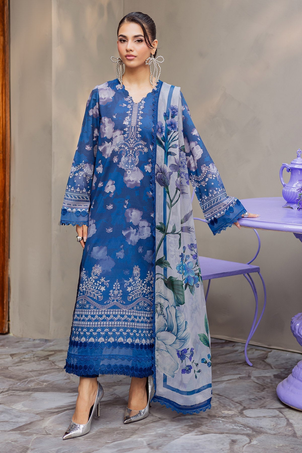 Nureh | Signature Prints 26 | SP-157 - by Libasekhas UK - Registered Vendor of : Nureh - 100% Original Designer Dress