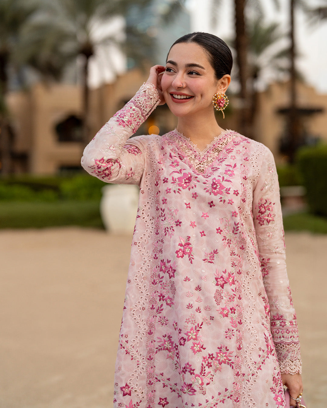 Faiza Saqlain | AYA - Unstitched Luxury Lawn '26 | Lamija - by Libasekhas UK - Registered Vendor of : Faiza Saqlain - 100% Original Designer Dress