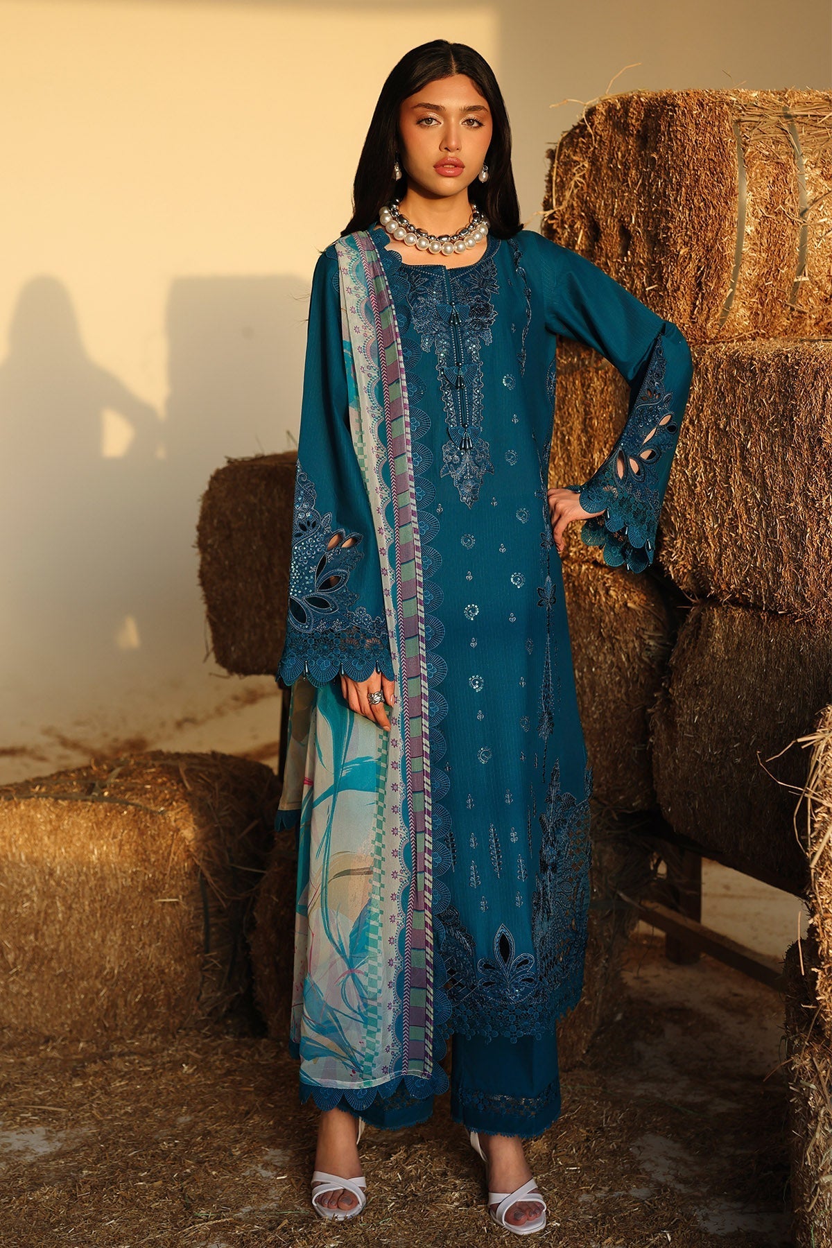 Nureh | Raha Lawn | NE-247 - by Libasekhas UK - Registered Vendor of : Nureh - 100% Original Designer Dress