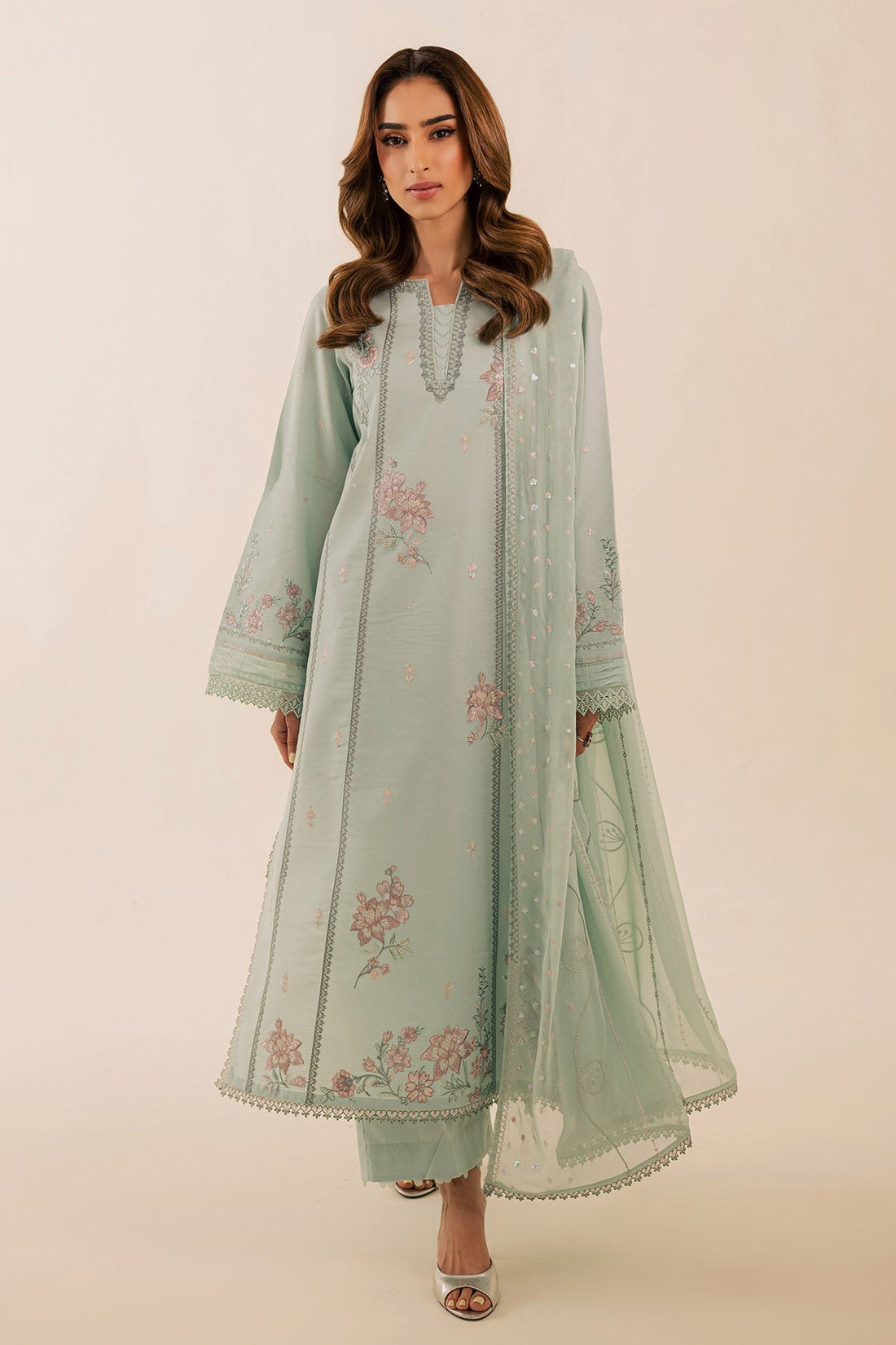 Nureh | Shades of Summer | NP-760 - by Libasekhas UK - Registered Vendor of : Nureh - 100% Original Designer Dress