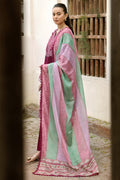 Farasha | Summer Weaves Embroidered Lawn | Satin Ruby - by - Libasekhas UK - Registered Vendor of : Farasha - 100% Original Designer Dresss