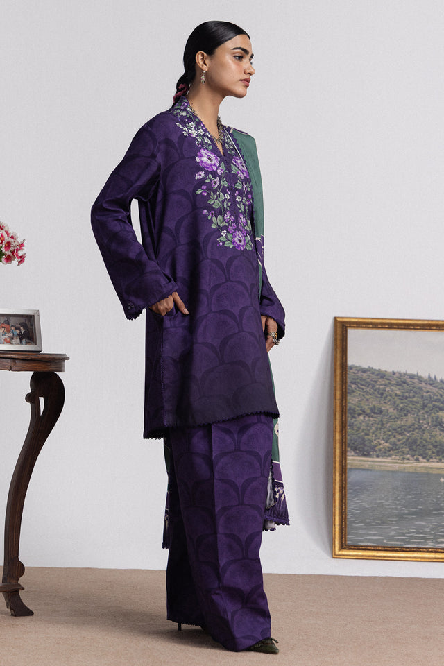 Zara ShahJahan | Coco Prints Winter 26 | Mira-1A - by Libasekhas UK - Registered Vendor of : Zara ShahJahan - 100% Original Designer Dress