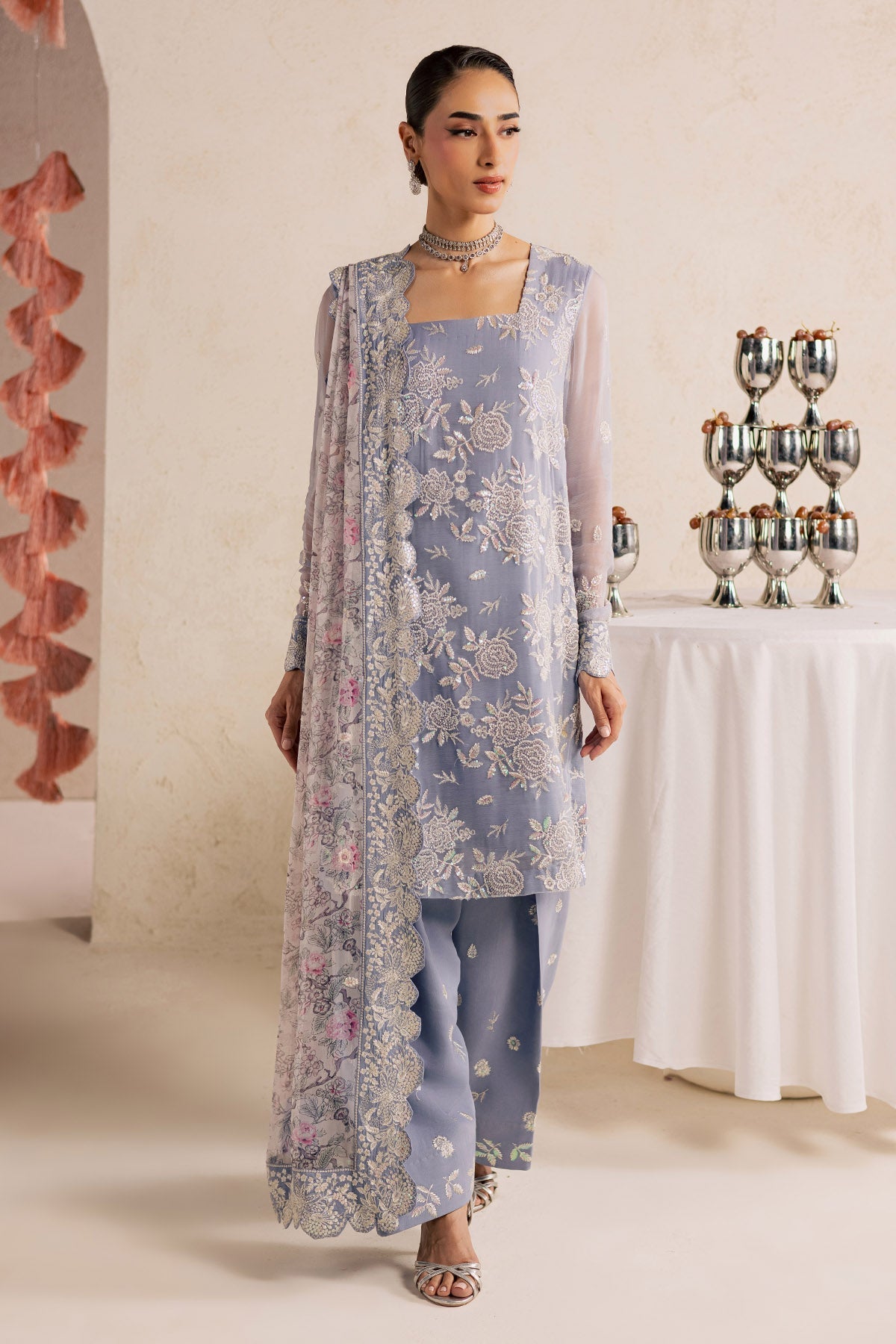 Nureh | Fancy Formal 26 | NP-813 - by Libasekhas UK - Registered Vendor of : Nureh - 100% Original Designer Dress