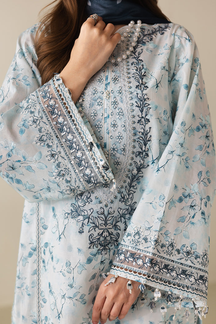 Baroque | Luxury Summer Pret | UF-4422 - by Libasekhas UK - Registered Vendor of : Baroque - 100% Original Designer Dress