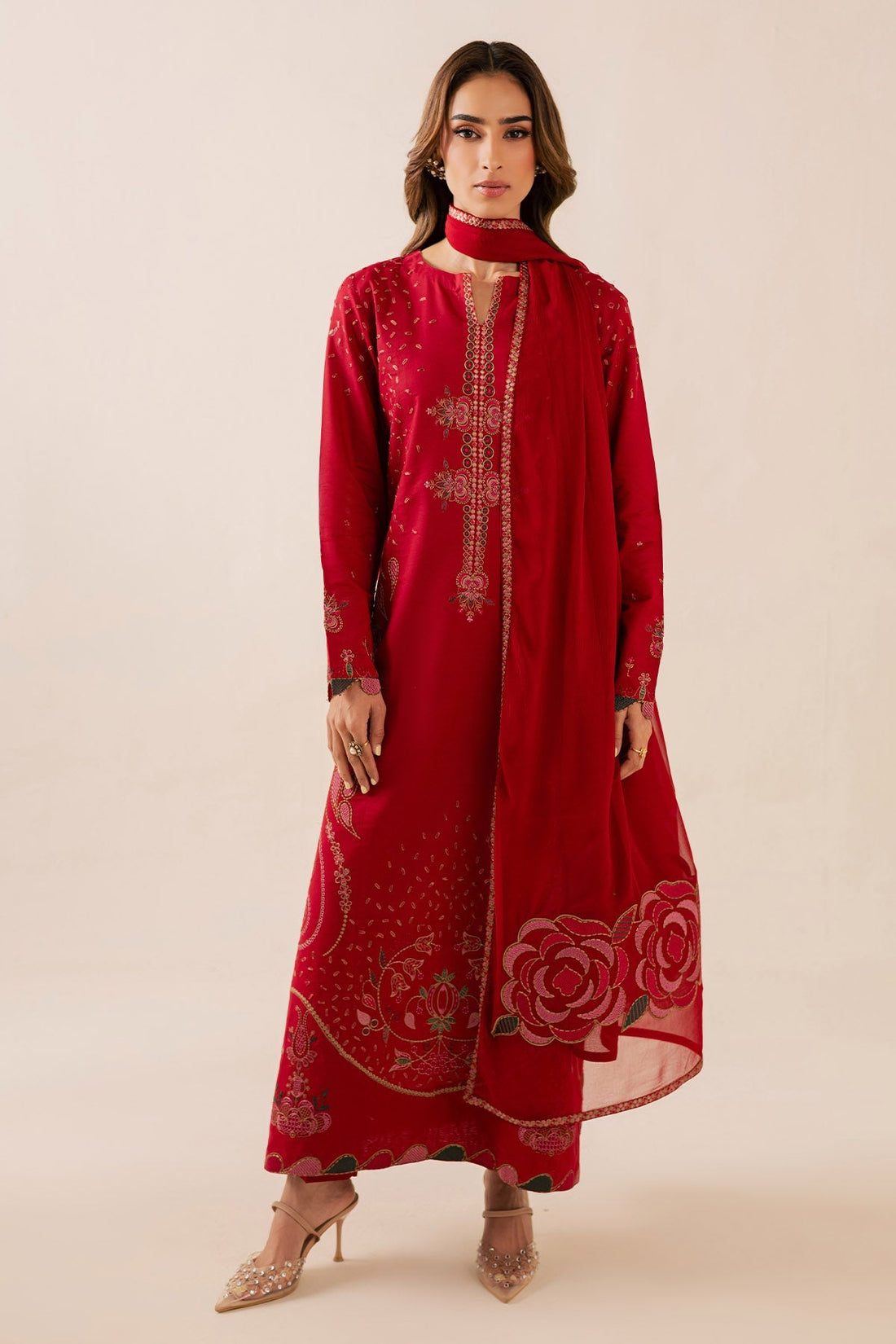 Nureh | Shades of Summer | NP-751 - by Libasekhas UK - Registered Vendor of : Nureh - 100% Original Designer Dress