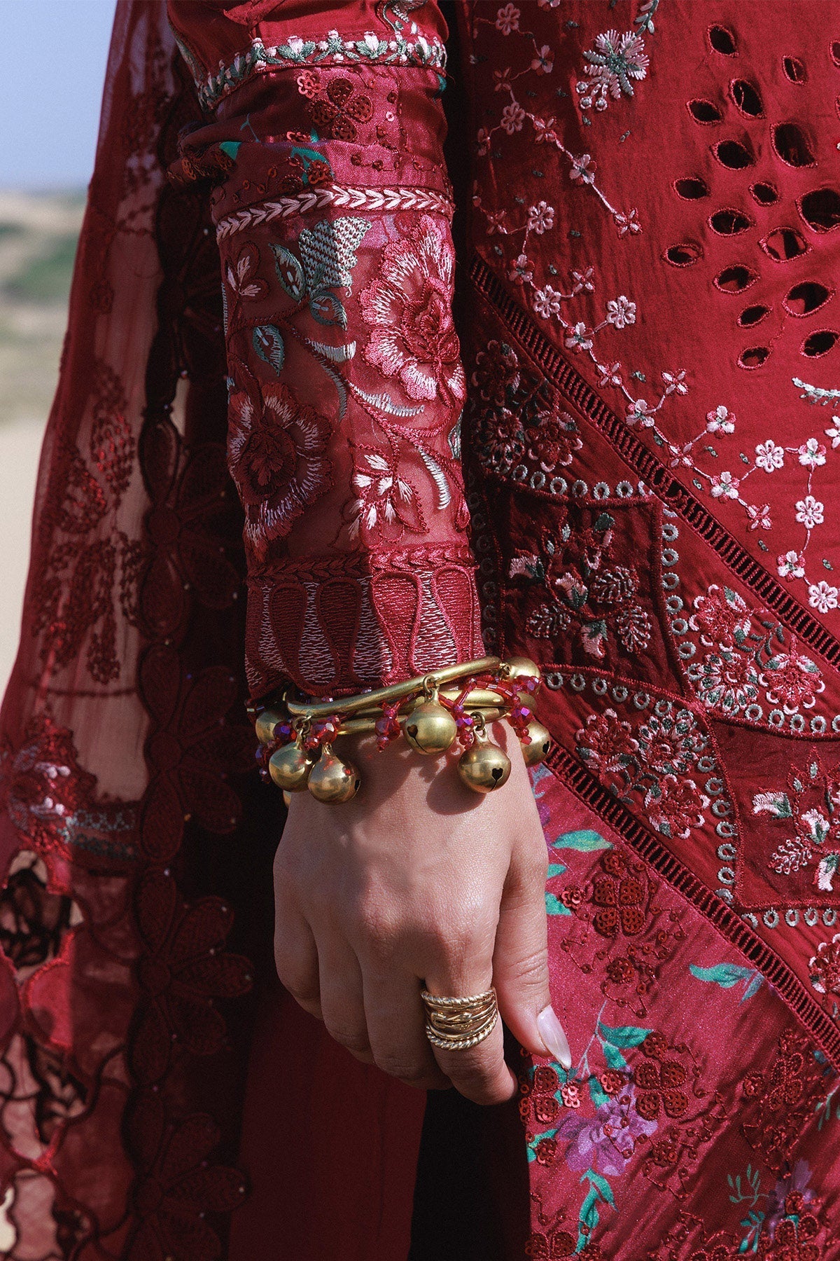 Nureh | Aman Luxe | Kiraz NE-230 - by Libasekhas UK - Registered Vendor of : Nureh - 100% Original Designer Dress