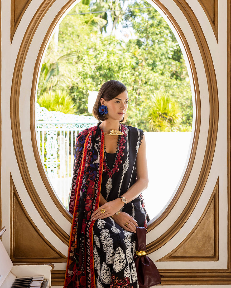 Esmel | Mon Tresor Luxe Lawn 26 | Amor Omnia Vincit - by Libasekhas UK - Registered Vendor of : Esmel - 100% Original Designer Dress